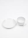 Maxwell & Williams Bílý porcelánový šálek s podšálkem Maxwell & Williams
