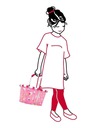 Reisenthel Brašna Reisenthel Carrybag XS Kids Abc friends pink