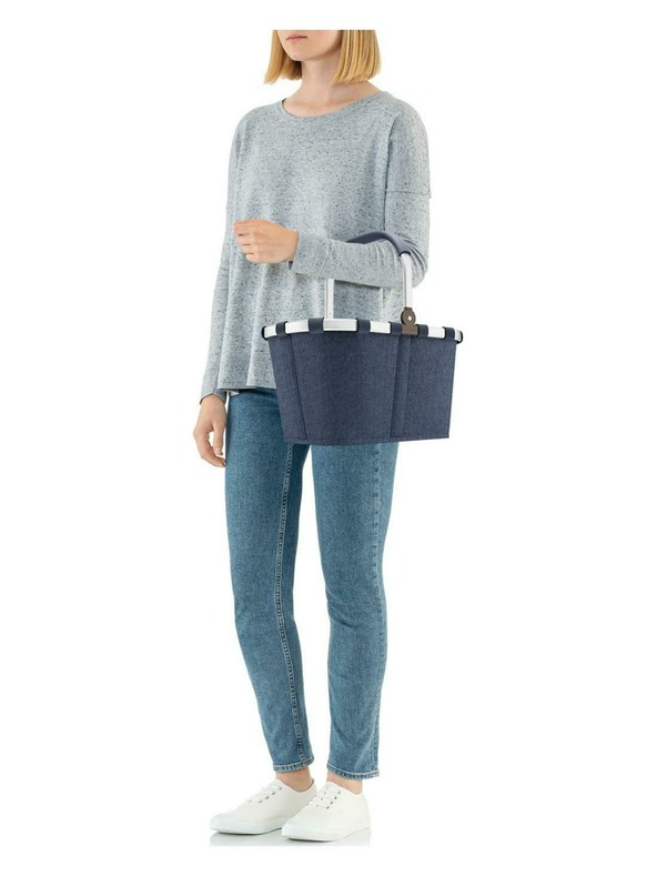 Reisenthel Brašna Reisenthel Carrybag Herringbone Dark Blue