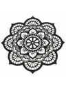 Casa de Engel Dřevěná dekorace na zeď - mandala, 0/25