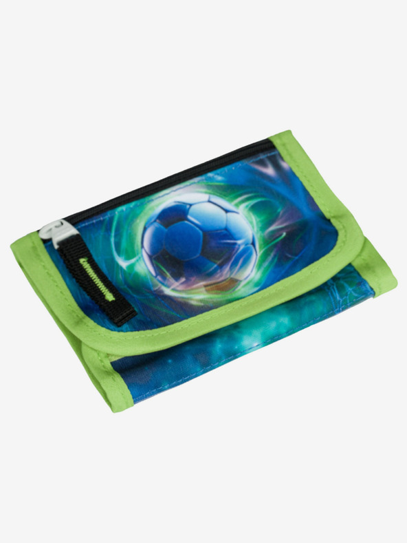 BAAGL  Modrá Peněženka na krk Fotbal Míč Baagl