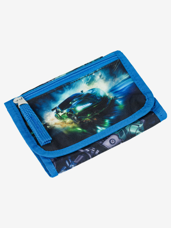 BAAGL  Černá peněženka na krk Baagl Závodní Auto