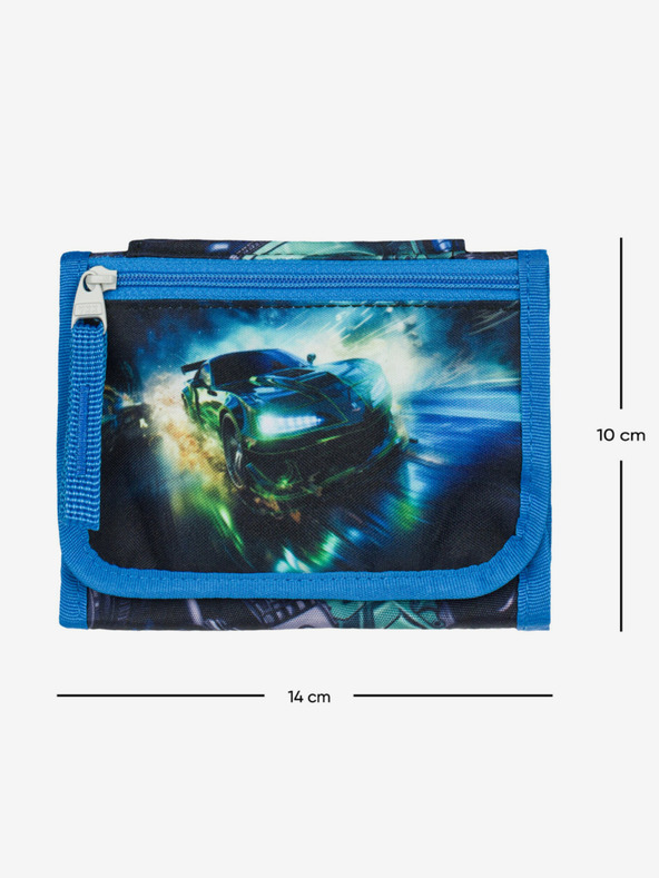 BAAGL  Černá peněženka na krk Baagl Závodní Auto