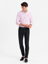 Ombre Clothing Pánská bavlněná košile REGULAR FIT s jemnými proužky  Ombre Clothing