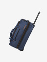 Travelite Cestovní taška Travelite Basics Wheeled duffle S Navy/orange