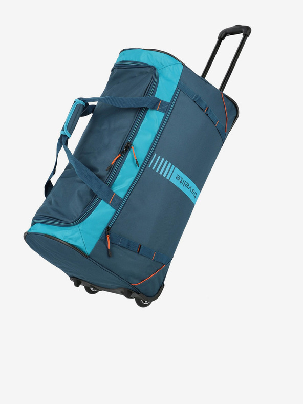 Travelite Cestovní taška Travelite Basic Active trolley travel bag - petrolejová