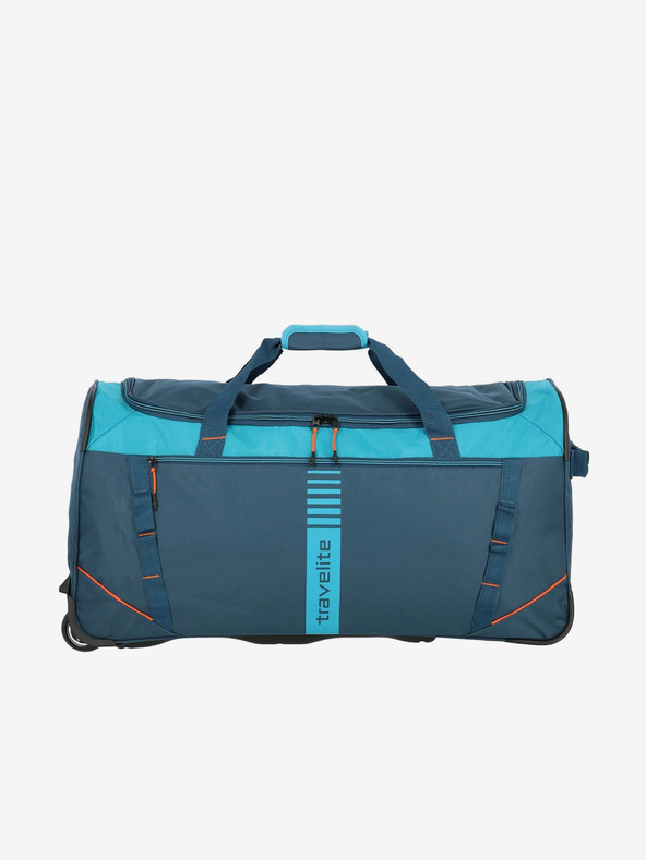 Travelite Cestovní taška Travelite Basic Active trolley travel bag - petrolejová