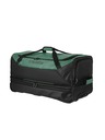Travelite Cestovní taška Travelite Basics Wheeled Duffle exp. Black/green
