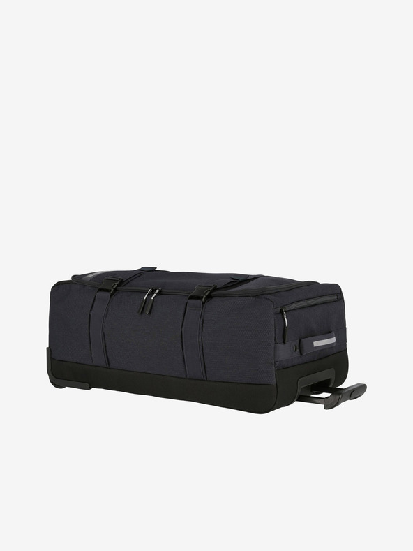 Travelite Šedá cestovní taška Travelite Kick Off Wheeled Duffle L Anthracite