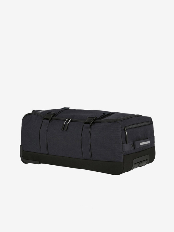Travelite Šedá cestovní taška Travelite Kick Off Wheeled Duffle L Anthracite