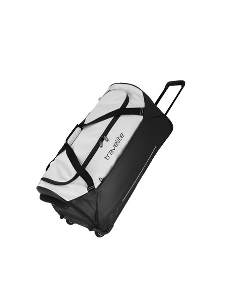 Travelite Cestovní taška Travelite Basics Trolley Travel Bag Black/white