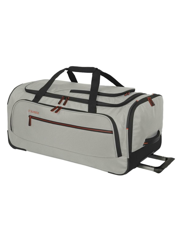 Travelite Cestovní taška Travelite Crosslite 5.0 Wheeled Duffle M White Sand