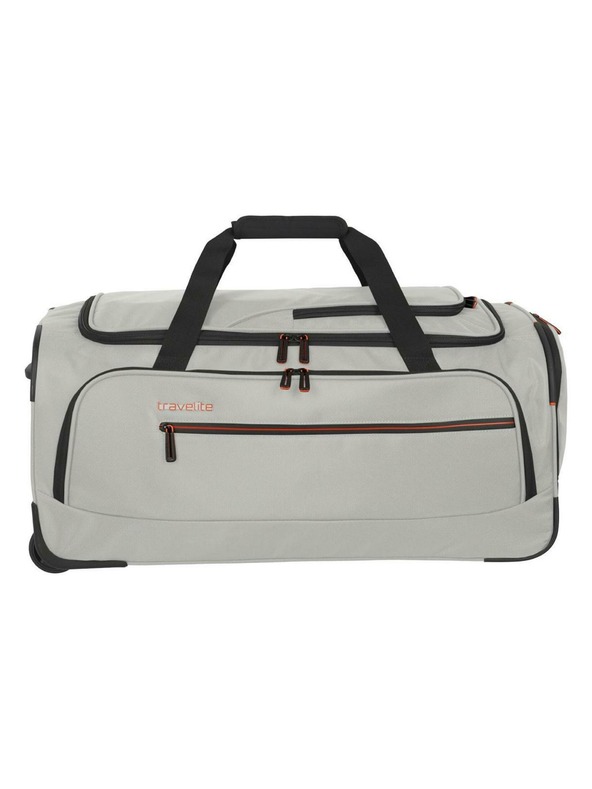 Travelite Cestovní taška Travelite Crosslite 5.0 Wheeled Duffle M White Sand