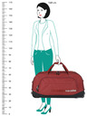 Travelite Cestovní taška Travelite Kick Off Wheeled Duffle Red