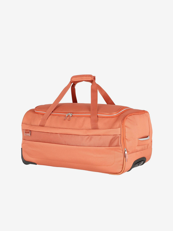 Travelite Oranžová cestovní taška Travelite Miigo Wheeled duffle Copper/chutney