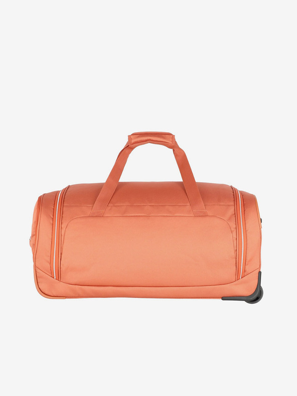 Travelite Oranžová cestovní taška Travelite Miigo Wheeled duffle Copper/chutney