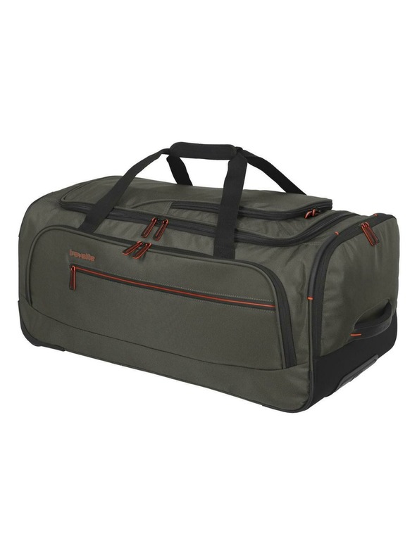 Travelite Cestovní taška Travelite Crosslite 5.0 Wheeled Duffle M Dark Olive