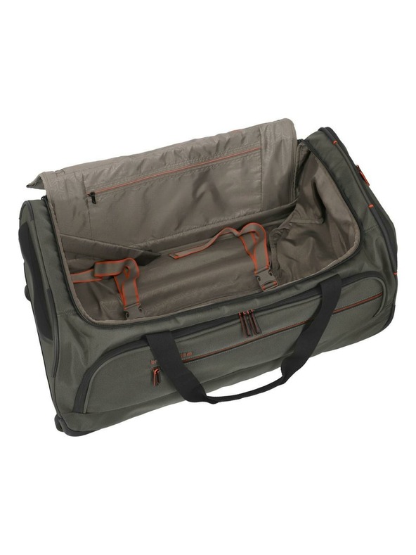 Travelite Cestovní taška Travelite Crosslite 5.0 Wheeled Duffle M Dark Olive