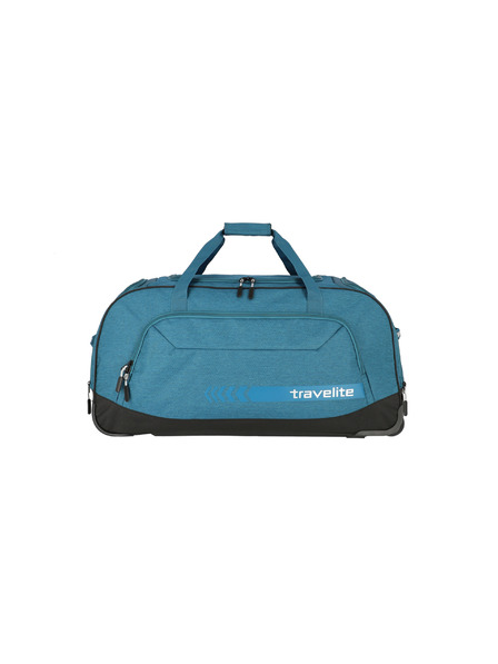 Travelite Cestovní taška Travelite Kick Off Wheeled Duffle Petrol