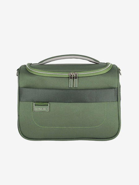 Travelite Zelená dámská kosmetická taška Travelite Miigo Beauty case Green