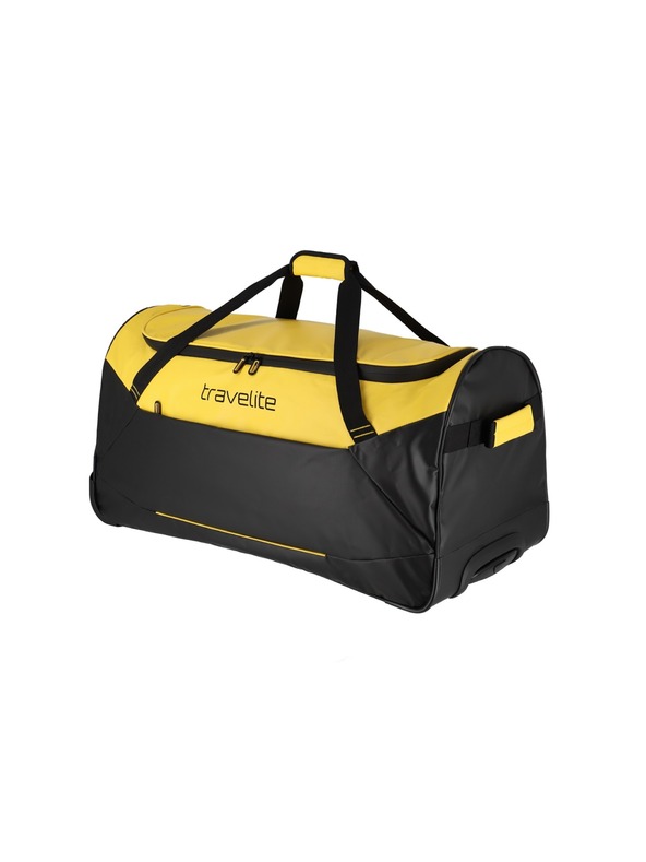 Travelite Cestovní taška Travelite Basics Trolley Travel Bag Black/yellow