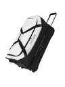 Travelite Cestovní taška Travelite Basics Wheeled Duffle exp. Black/white