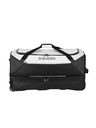 Travelite Cestovní taška Travelite Basics Wheeled Duffle exp. Black/white