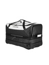 Travelite Cestovní taška Travelite Basics Wheeled Duffle exp. Black/white