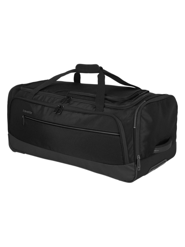 Travelite Cestovní taška Travelite Crosslite 5.0 Wheeled Duffle L Black