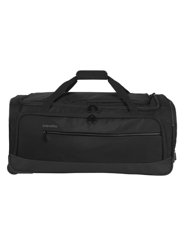 Travelite Cestovní taška Travelite Crosslite 5.0 Wheeled Duffle L Black