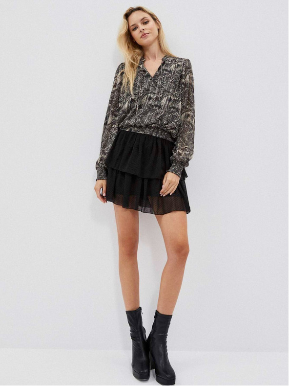 Moodo Černá dámská halenka Moodo