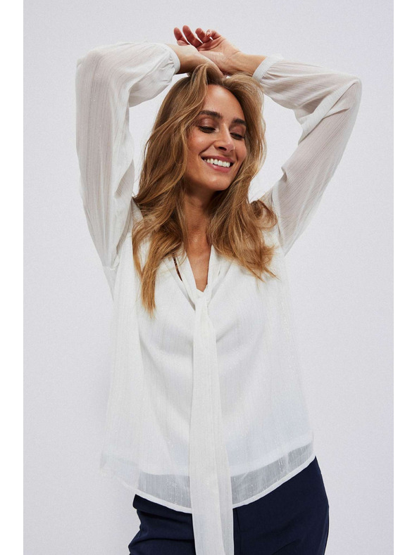 Moodo Bílá dámská halenka Moodo