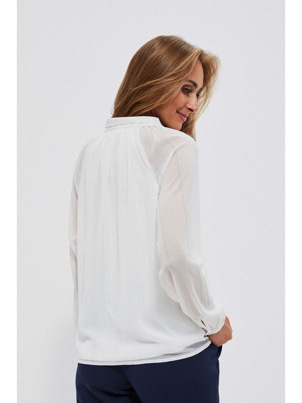 Moodo Bílá dámská halenka Moodo