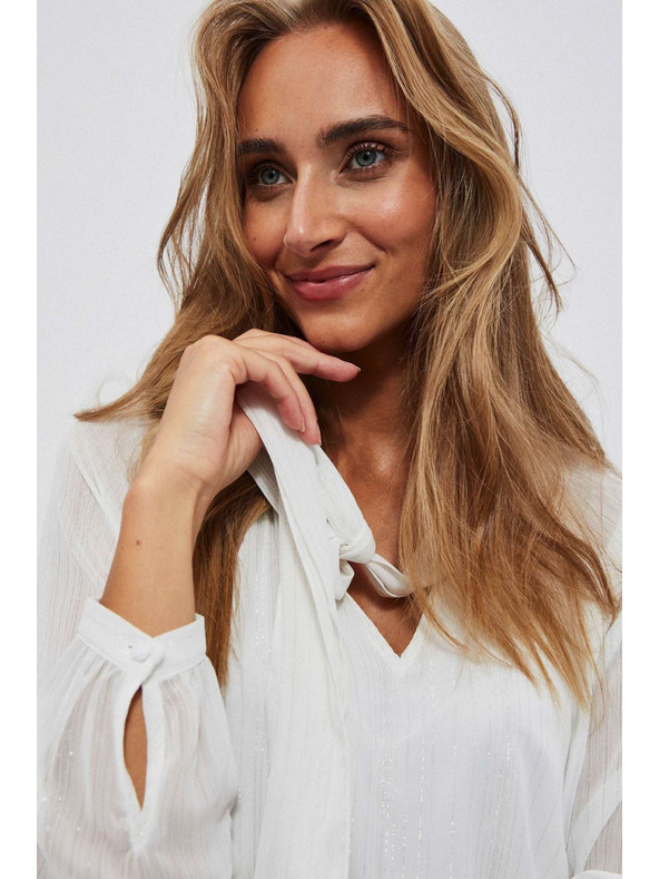 Moodo Bílá dámská halenka Moodo