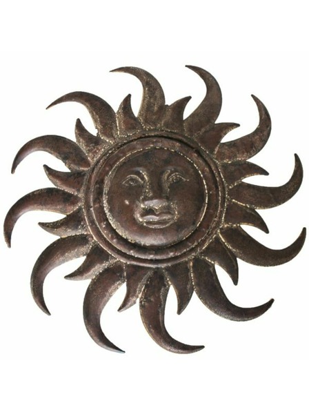 Casa de Engel Kovová dekorace na zeď - slunce, 0/12