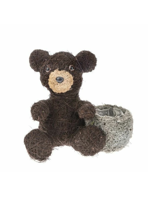 Casa de Engel Proutěný květináč s PVC - medvídek, 0/24