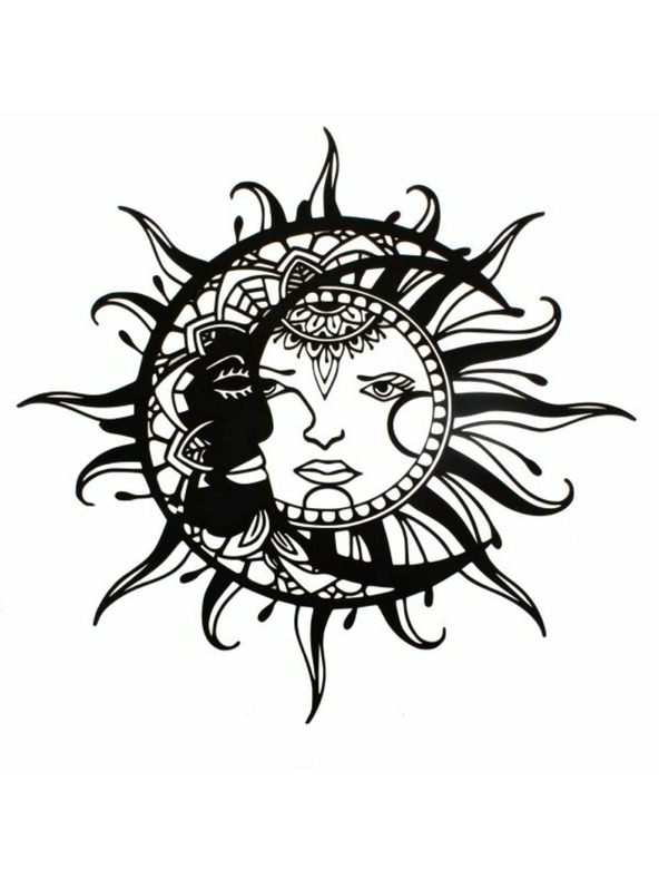 Casa de Engel Dřevěná dekorace na zeď - slunce, 0/25