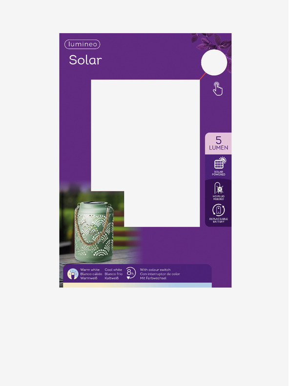 Kaemingk Venkovní solární lucerna Kaemingk