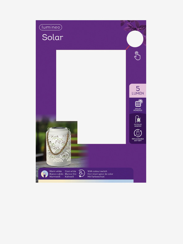 Kaemingk Venkovní solární lucerna Kaemingk