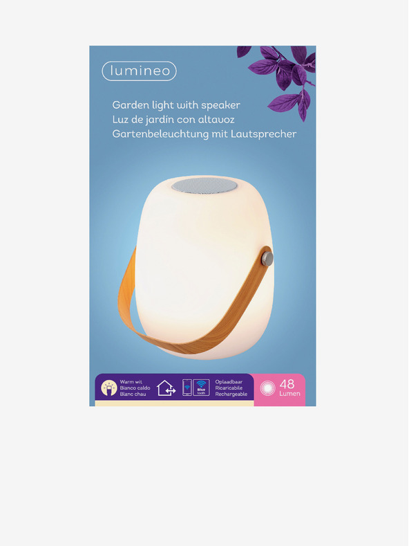 Kaemingk Venkovní LED lampa s reproduktorem Kaemingk