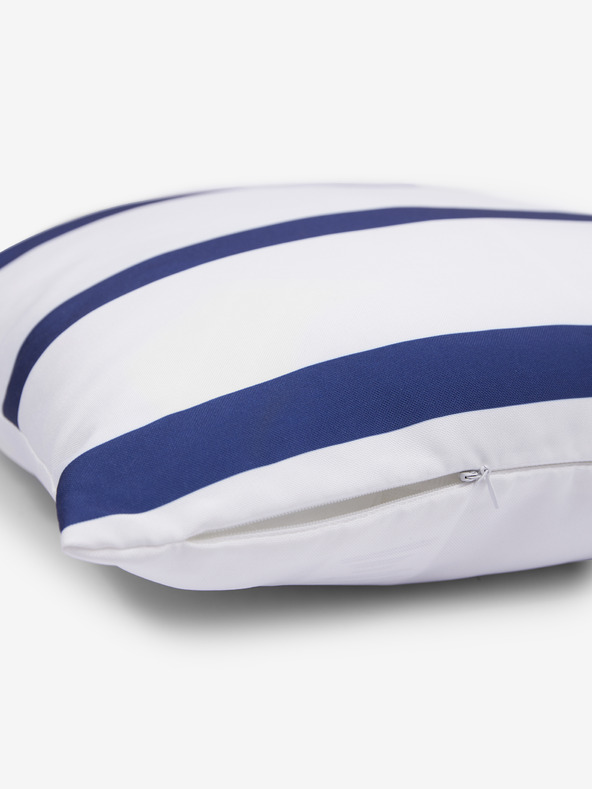 Kaemingk Modro-bílý venkovní polštář Kaemingk