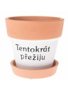 Casa de Engel Keramický obal na květináč s podtáckem, 0/24