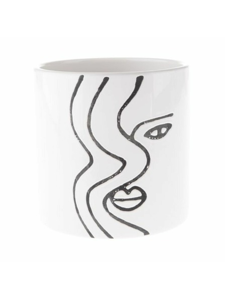 Casa de Engel Keramický obal na květináč s obličejem, 3/36