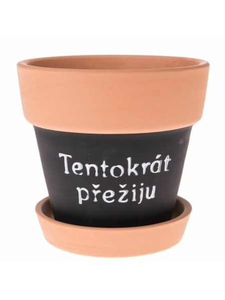 Casa de Engel Keramický obal na květináč s podtáckem, 0/24