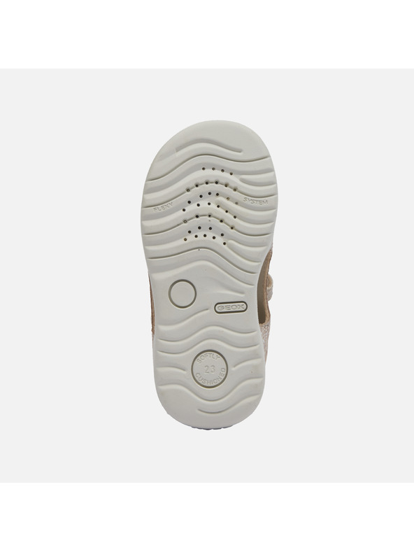 Geox Béžové dívčí sandály Geox Macchia