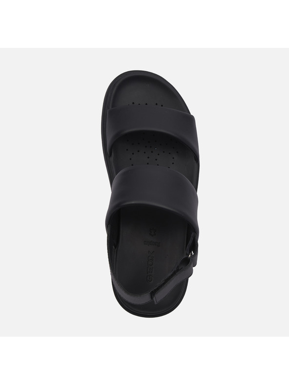 Geox Černé pánské sandály Geox Spherica Ec6