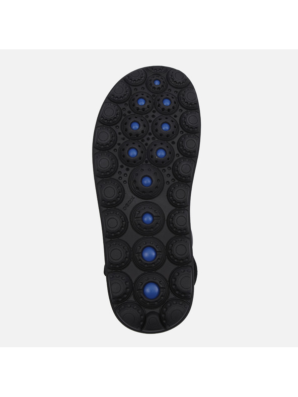 Geox Černé pánské sandály Geox Spherica Ec6