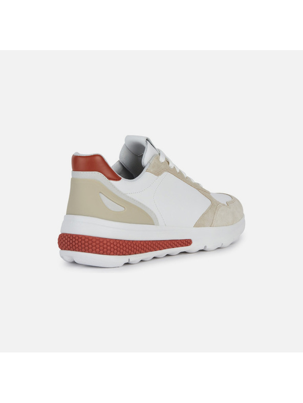 Geox Bílé pánské tenisky Geox Spherica Actif A