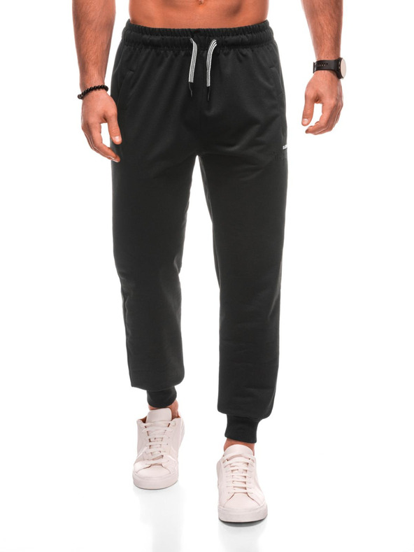 Edoti Pánské tepláky 1506P - šedé OTHER