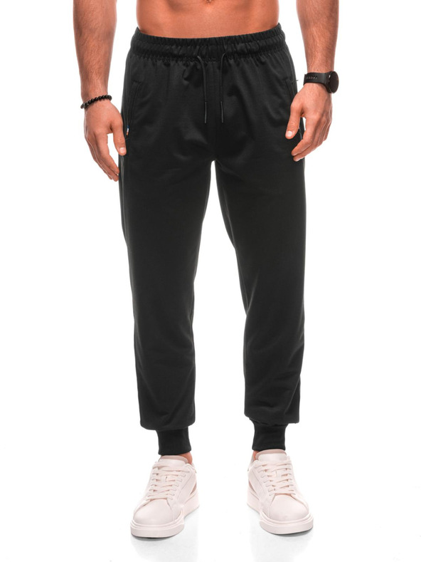 Edoti Pánské tepláky 1506P - šedé OTHER